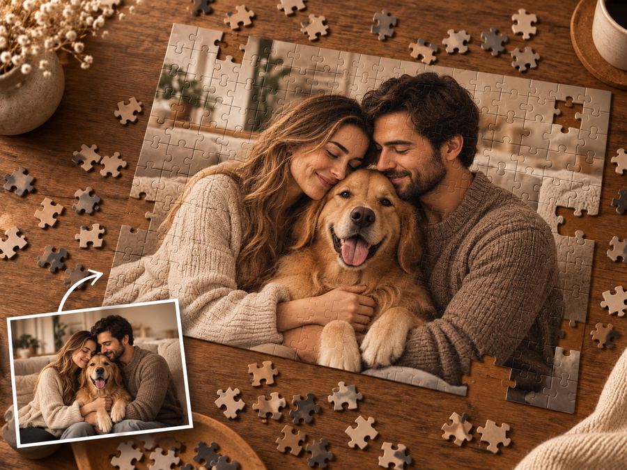Puzzle photo personnalisé